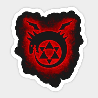 Homunculus Sign Sticker